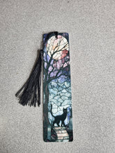 Load image into Gallery viewer, Metal Stained Glass Cat Bookmarks
