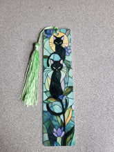 Load image into Gallery viewer, Metal Stained Glass Cat Bookmarks

