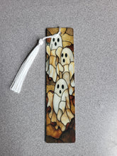 Load image into Gallery viewer, Metal Stained Glass Ghost Bookmarks

