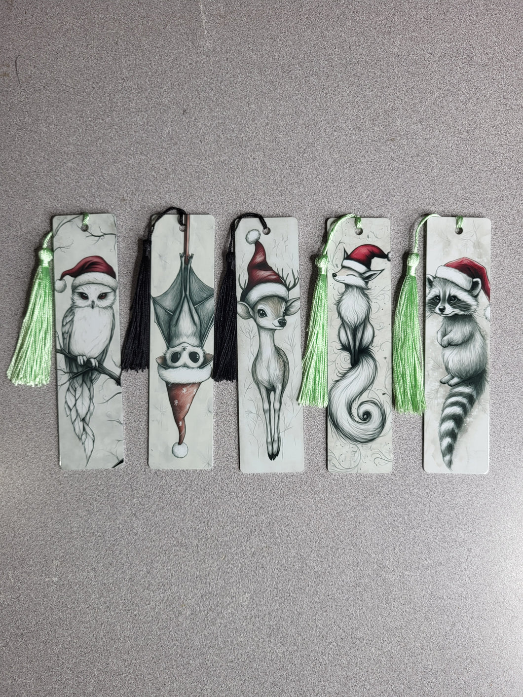 Metal Christmas Animal Bookmarks