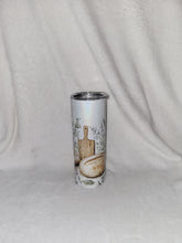 Load image into Gallery viewer, Sourdough Bread 20oz shimmer skinny tumbler
