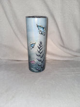Load image into Gallery viewer, Anglerfish 20oz Shimmer Skinny Tumbler With Reuseable Straw
