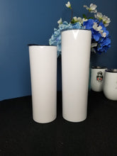 Load image into Gallery viewer, Out Out You Demons of Stupidity 20oz skinny tumbler - sarcastic tumblers - wizard mug
